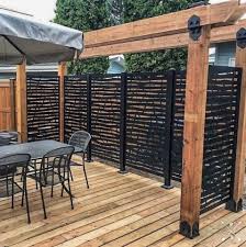 For the most part, trex products will only require cleaning with soap and water. Privacy Screens For Decks Edmonton