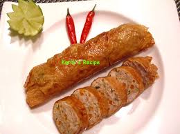 Wah kali ini resep nya tintin. Karin S Recipe Ngohiong Roll Chinese Ngohiong Chinese Meatloaf Meat Loaf Memasak Makanan Dan Minuman