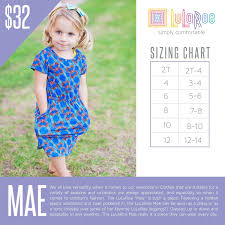 Lularoe Mae Size Chart With Price Lularoe Mae Dress