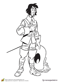 Page 5 Sur 12 Sur Hugolescargot Com Mousquetaires Coloriage Les Trois Mousquetaires