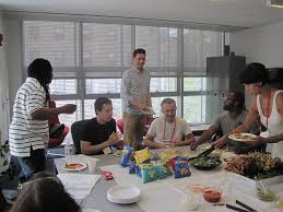 Director S Fellows Shaka Senghor Jeff Sturges Philipp Schmidt Marco Tempest And Baratunde Thurston Chat Over Lunch Tempest Shaka Lunch