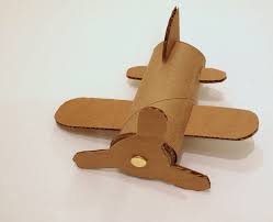 Avion Rouleau En Carton Pour Enfant Avion En Carton Avion Enfant Carton