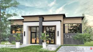 E 126 En 2020 Plan De Maison Jumelee Plan Maison Moderne Plan Maison