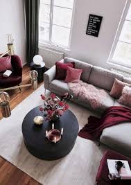 Contemporary Living Room Decor Ideas Diy Couch 14 Colourful Living Room Burgundy Living Room Living Room Grey