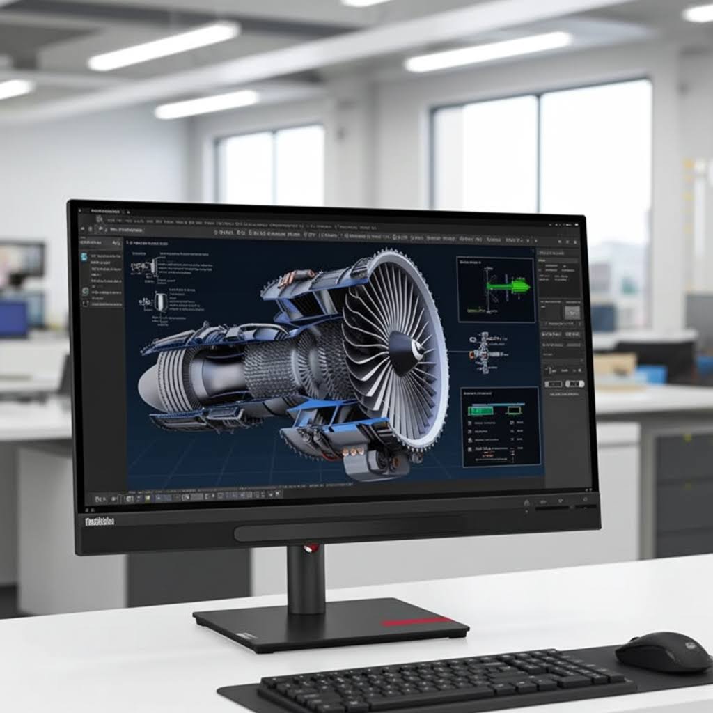 Lenovo Monitor ThinkVision 27 3D UHD USB-C Docking