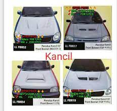 Cermin cromax gino pnp kelisa. Kancil Bodykit Front Bonnet Selection One Pc S Price Auto Accessories On Carousell