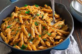 Cook the pasta in plenty of salted water until al dente. Creamy Pumpkin Pasta With Seared Mushrooms Recipe Co Op Welcome To The Table