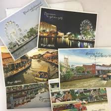 Create contoh postcard style with after effect, cinema 4d, 3ds max, apple motion or photoshop. Malacca Postcard Poskad Melaka Books Stationery Magazines Others On Carousell