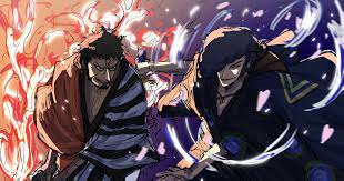 kinemon and kyoshiro one piece fanart artist blog anime