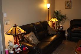Living Room Area Decorated With Two Tiffany Lamps Lamps Living Room Tiffany Table Lamps Table Lamps For Bedroom