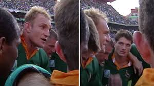 Copyright (c) 1995 world rugby the 1995 rugby world cup final was played at ellis park stadium, johannesburg on 24 june. World Rugby Have Just Released The Incredible Francois Pienaar Teamtalk That Won The World Cup Rugby Onslaught