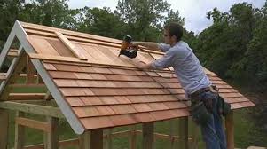 Cedar breather® is the solution for preserving the beauty and life of wood roofing. How To Install Cedar Shingle And Clear Polycarbonate Roofing On A Shed Fine Homebuilding