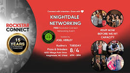 Free Knightdale Networking powered by Rockstar...
