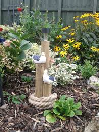 Piling With Seagulls Garten Deko Garten Vorgarten
