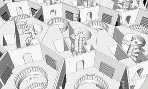 Хорхе луис борхесjorge luis borges. What Does Jorge Luis Borges Library Of Babel Look Like An Accurate Illustration Created With 3d Modeling Software Open Culture