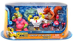 Sponge out of water for retail and promotional partner развернуть. Buy Spongebob Squarepants The Spongebob Movie Sponge Out Of Water League Of Heroes Figurine 6 Pack Online At Low Prices In India Amazon In