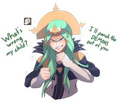 Rhea Excels At And Is Able To Train You In Hand To Hand Combat Forget Faith And Reason All You Need To Believe Is Her Fists Fire Emblem Three Houses