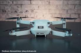 Dji Mavic Mini Kennzeichen Und Plakette
