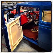 Custom Interior By Innovative Rides In Houston Texas Custom Interior On A Model A Ford 5 Window Coupe Innovativerides Coupe Cars Trucks Cool Cars