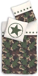Camouflage Parure De Couette D Ete Army Trend Kaki Militaire Vert Olive Etoiles Stras Camo Taie Parure De Couette Taie D Oreiller Housse De Couette