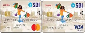 But what's with this weird card? Sbi Global International Debit Card Personal Banking