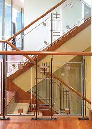 Kim Residence Railings 12th Avenue Iron Inc Glass Stairs Design Interior Railings Steel Stair Railing