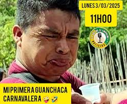 Llega carnaval yo a las 11 de la mañana tirándome mi primer guanchaca 🤪🤣