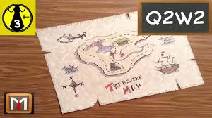 Treasure maps may not be widely used, or even used, today as compared to the golden age of piracy from 1650 to 1726. Drawing A Treasure Map Youtube