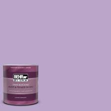 Behr Ultra 1 Qt M570 4 Cyber Grape Eggshell Enamel Interior Paint And Primer In One 275404 In 2020 Interior Paint Behr Dark Paint Colors