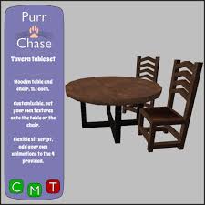 Created for the upcoming game norion: Second Life Marketplace P C Tavern Table Set