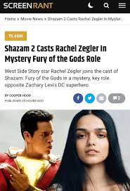 Warner bros pictures released another teaser ahead of the thursday release. Rachel Zegler She Her Hers Ø¹Ù„Ù‰ ØªÙˆÙŠØªØ± Thank You Screenrant