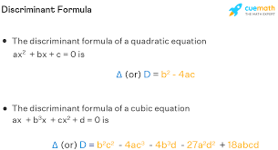 Discriminant P3 - Kate'S Math Lessons
