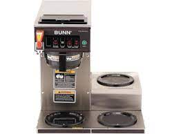 Free shipping on orders over $25 shipped by amazon. Bunn 12950 0212 Cwtf15 3 Automatic Commercial Coffee Brewer With 3 Lower Warmers Newegg Com