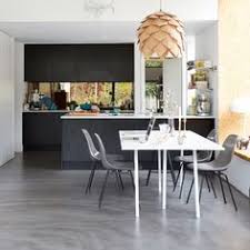 Concrete floor installation has an average price of $55/m2. Concrete Kitchen Floors Pros Cons Ideas Costs Installation Cleaning 2021 Home Flooring Pros