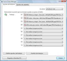 Epson event manager utility free download: Configuracion De La Lista De Menus De La Pantalla Lcd
