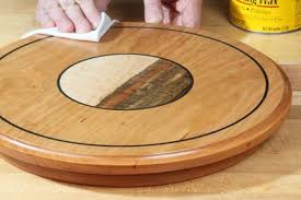 This diy lazy susan is made in minutes plus it's interchangeable! Making A Lazy Susan