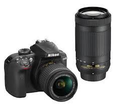 Refurbished Nikon Main 85308 D3400 Dslr Camera With Af P Dx Nikkor 18 55mm 70 300mm Lenses Walmart Com Camera Nikon Nikon Bag Digital Slr Camera