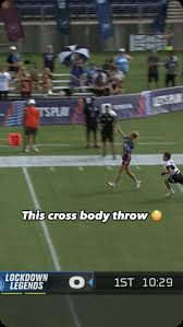 Peyton Dickerson making this throw look easy 😮‍💨, 📺: NFL FLAG  Championships