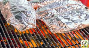 Cover the baking dish tightly with aluminum foil. Grilled Salmon In Foil Recipe