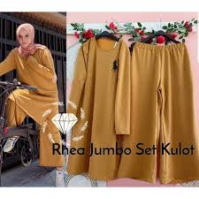 9 adu gaya hijab devi permatasari vs dina lorenza, ibu modis jelita 6. Modis Setelan Jumbo Rhea Setelan Kulot Big Size Muslim Muslimah Promo Shopee Indonesia