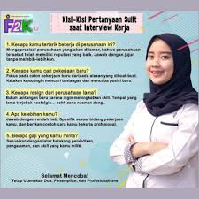 Check spelling or type a new query. Cara Menghadapi Pertanyaan Saat Interview Kerja F2k Iik Strada Indonesia