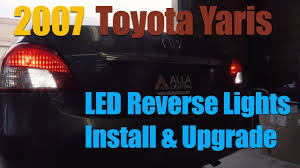 Whether you're driving a toyota aygo, yaris, camry, corolla, land cruiser, rav4, or another model, the warning lights on your dashboard follow a traffic. Replace Upgrade Install 2006 2014 Toyota Yaris Reverse Lights Bulb Youtube