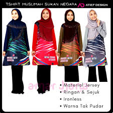 Berikut ini update model baju wanita hijab dengan design terbaru untuk memenuhi kebutuhan busana muslimah bagi. Atief Design Tshirt Muslimah Sukan Negara Tshirt Muslimah Jersy Baju Muslimah Labuh Muslimah Blouse Shopee Singapore