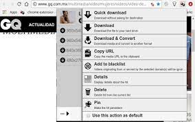 The video downloader for chrome allows you to download videos from the popular sites such as facebook, youtube, vimeo as well as mtv among others, and if you wish you can convert from one format to the other. Video Downloadhelper Microsoft Edge Addons