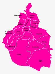 Cdmx semáforo naranja del 22 al 28 de marzo. Delegaciones De La Ciudad De Mexico Mapa Politico De Mexico Df Free Transparent Png Download Pngkey