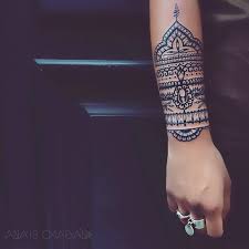 Mehndi Inspired Tattoos By Anais Chabane Henna Tattoo Hand Traditional Henna Designs Finger Henna Designs