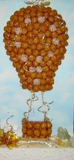 Piece Montee Choux Montgolfiere Bapteme Montgolfiere Piece Montee Piece Montee Bapteme