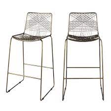 Je veux trouver un joli tabouret de bar ou cuisine pas cher ici chaise de bar metal. Chaise De Bar Milou En Metal Lot De 2