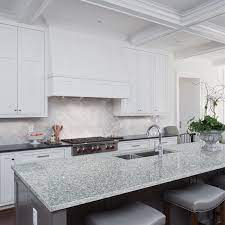 White, cream, or even light blue and gray granite countertops offer an understated yet classic look that pairs well with any wood. Perfect White Granite Kitchen Countertops For Every Style