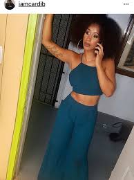 Cardi is known for challenging and empowering women to be better versions of. Cardi B Just Revealed Her Natural Hair On Instagram With The Perfect Blown Out Afro Natural Hair Styles Cardi B Celebrity Look